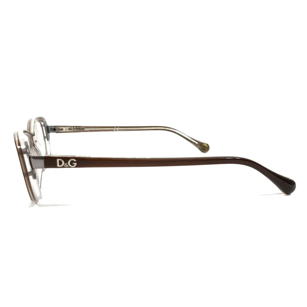 Dolce & Gabbana Eyeglasses Frames DG1226 1981 Brown Clear Rectangle 50-16-135